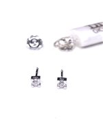 Orecchini Davite & Delucchi Donna in Oro bianco Diamante 0.12 Ct BB S08283 12 - BB S08283 12